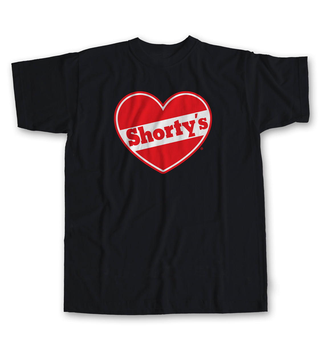Sleeve Logo Shorty\'s Heart Short – T-shirt Shorty\'s