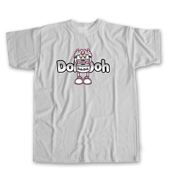 Doh Doh White Logo Short Sleeve T-shirt