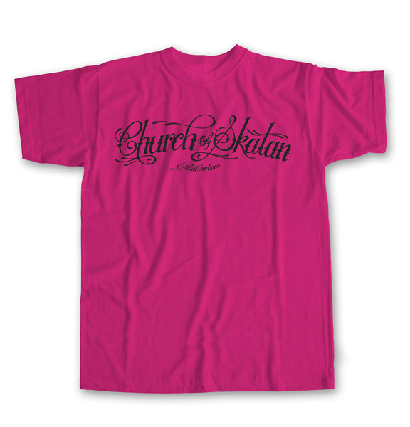 YOUTH Church of Skatan Script Logo Short Sleeve T-shirt