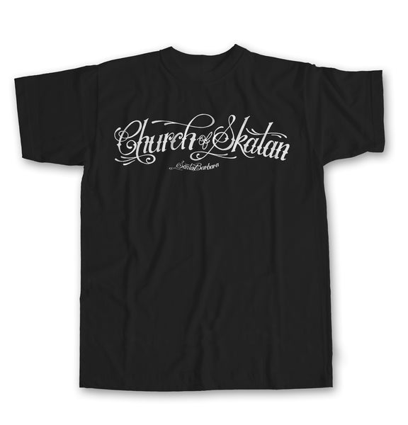 YOUTH Church of Skatan Script Logo Short Sleeve T-shirt