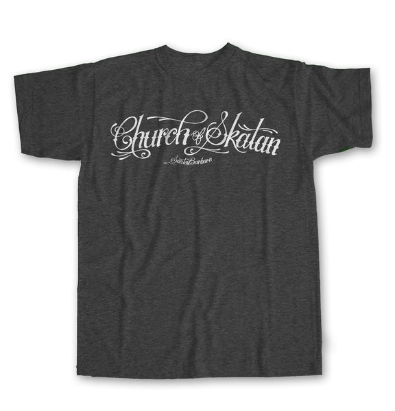 YOUTH Church of Skatan Script Logo Short Sleeve T-shirt