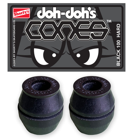NEW Doh Doh CONES Black 100 - Hard