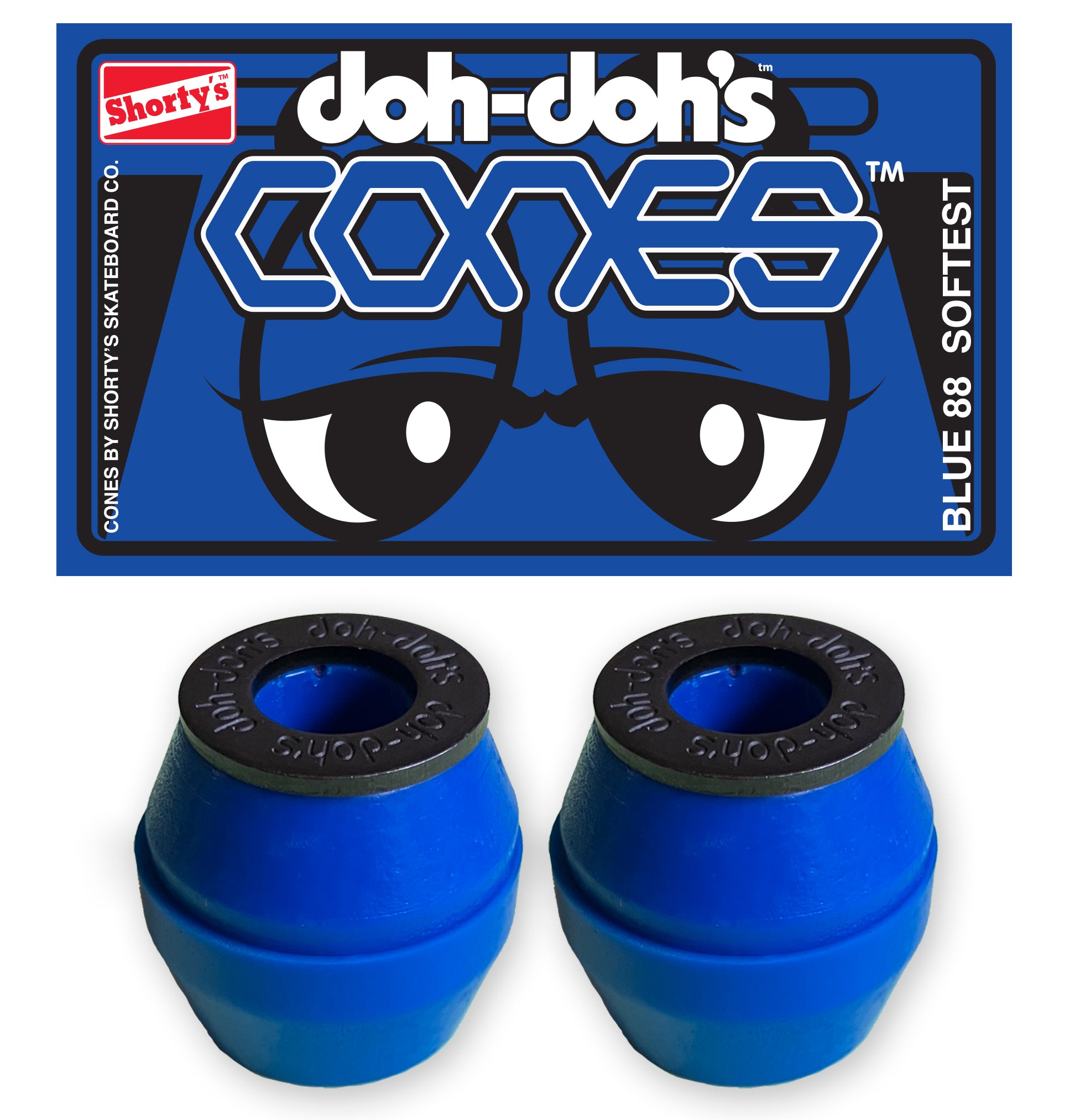 NEW Doh Doh CONES Blue 88 - Softest