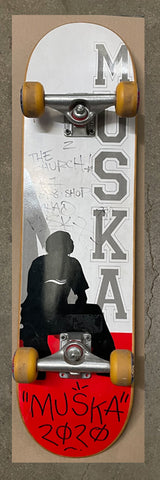 Signed Muska Silhouette Complete Deck