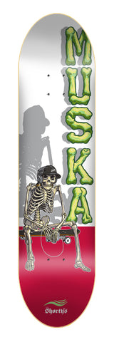 スケボー　デッキ　HOSOI MUSKA skateboard チャドムスカ HOSOI Skateboard Deck Chad Muska 8.0 × 31.9inch Blue Unused