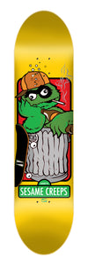 Shorty's Sesame Creeps Totally Trashed 8.375" LIMITED CLASSIC Re-Issue.  3rd release of 5 part series
