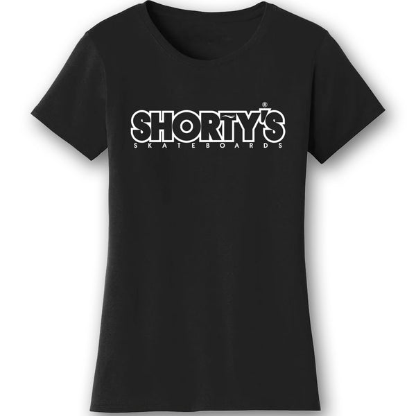 Shorty's WOMAN'S Word Up Logo Short Sleeve T-shirt