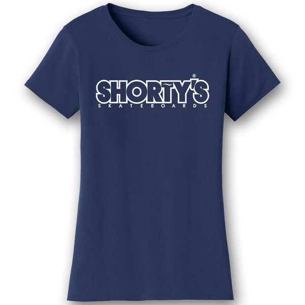 Shorty's WOMAN'S Word Up Logo Short Sleeve T-shirt