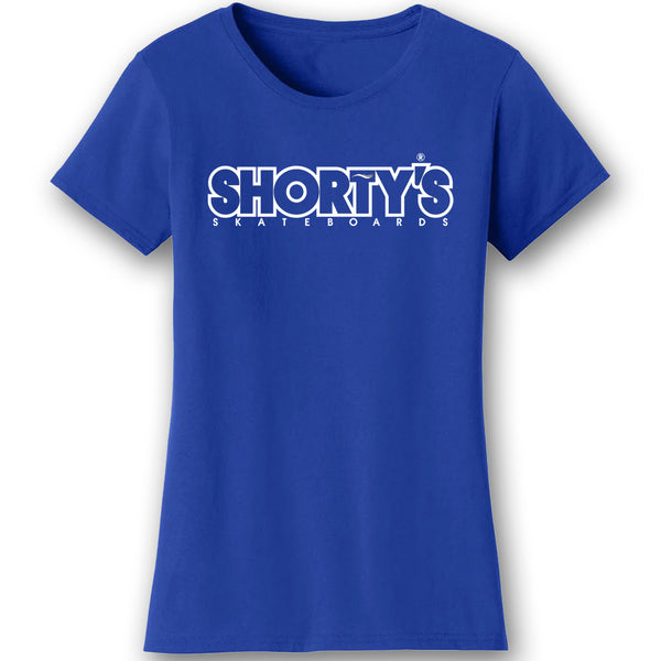 Shorty's WOMAN'S Word Up Logo Short Sleeve T-shirt