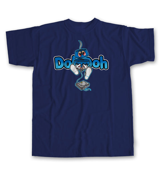 Doh Doh Blue Logo Short Sleeve T-shirt