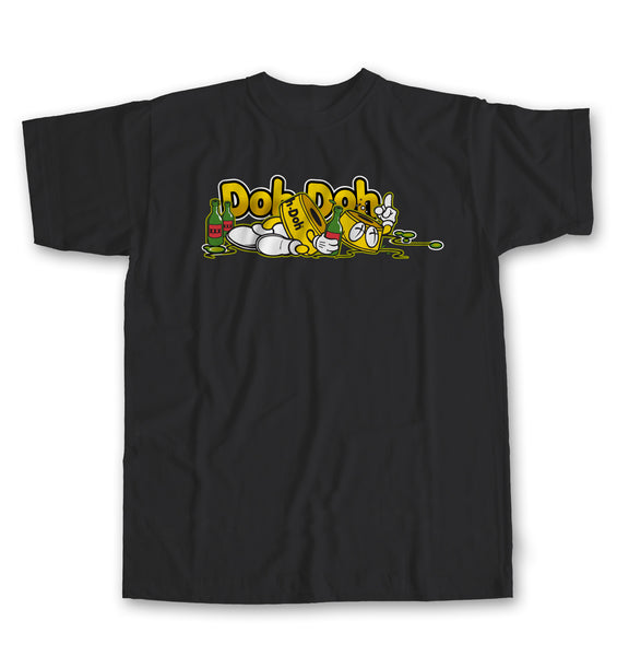 Doh Doh Yellow Logo Short Sleeve T-shirt