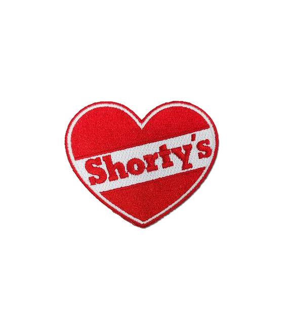 Shorty's Embroidered 3" Iron On Patches