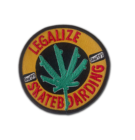 Vintage Legalize It 3" Sew-on Patch