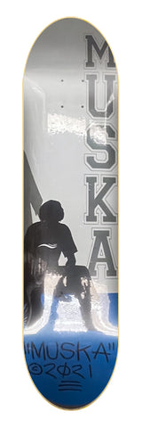 Muska Sun Re-issue Signed Silhouette Deck
