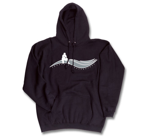 MUSKA WAVE Logo Hooded Pullover