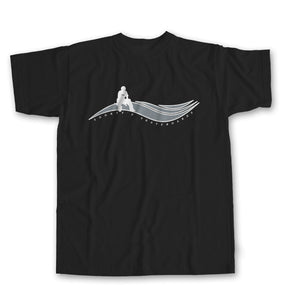 MUSKA WAVE Logo Short Sleeve T-shirt