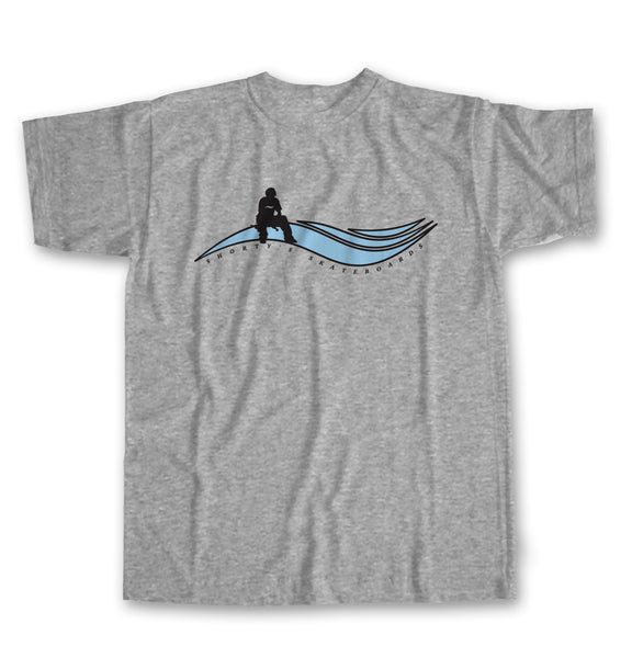 MUSKA WAVE Logo Short Sleeve T-shirt