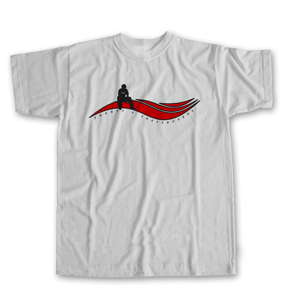 MUSKA WAVE Logo Short Sleeve T-shirt