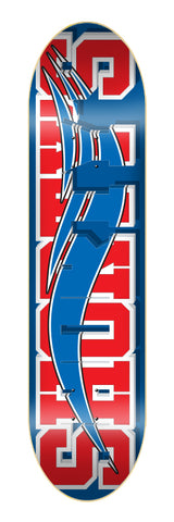 Shorty's SkateBlock BLUE/RED 8.25" Deck