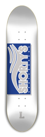 Shorty's SkateTab 8.25" Blue/Grey Deck