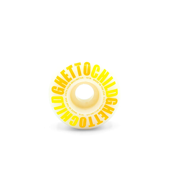 Classic Logo Wheel 54mm - Yellow